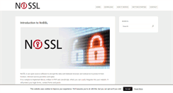 Desktop Screenshot of nossl.net